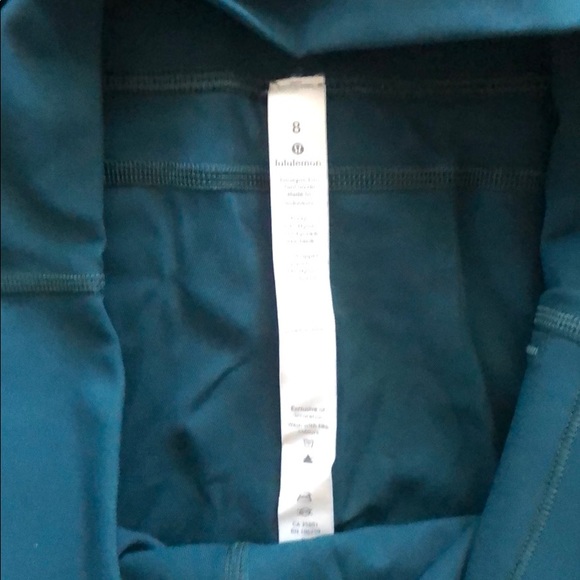 Lululemon Emerald Green Leggings - Picture 3 of 3